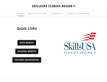 Tablet Screenshot of flskillsregion5.info